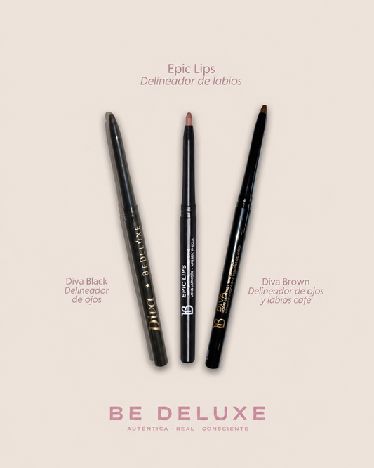 POWER BEAUTY | Kit para labios, cejas y ojos