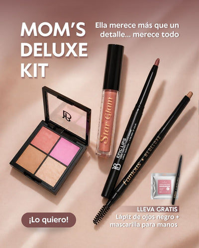 MOM'S DELUXE Kit de maquillaje Be Deluxe — post en Instagram